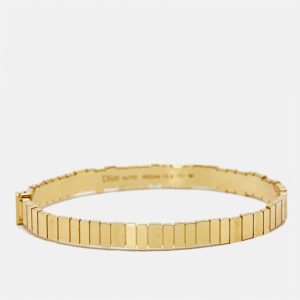 Dior Gem Dior 18k Yellow Gold Bracelet 15.5, Bracelets - Luxury Closet