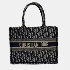 Dior Book Tote Medium Oblique Navy, Tote Handbags - Luxury Closet catalog