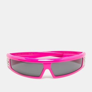 Dolce & Gabbana Pink/Black DG 6181 Shield Sunglasses, Sunglasses - Luxury Closet catalog