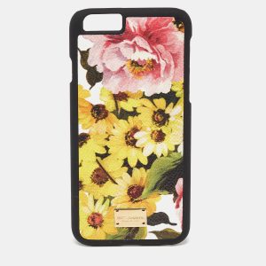 Dolce & Gabbana Multicolor Floral Print Leather iPhone 6 Case, Luggage Accessories - Luxury Closet