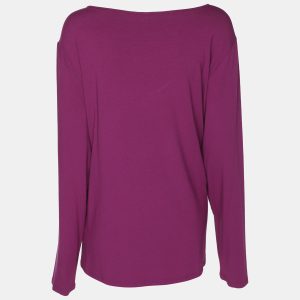 Eileen Fisher Pink Jersey Full Sleeve Top XXL, Shirts & Tops - Luxury Closet