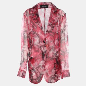 Elena Miro Pink Floral Print Knit Blazer XXL, Coats & Jackets - Luxury Closet catalog