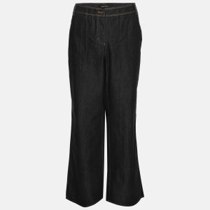 Elena Mira Dark Grey Denim Stretch Jeans XL, Jeans - Luxury Closet catalog