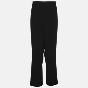 Elena Miro Black Crepe Straight Pants XXL, Clothing - Luxury Closet catalog