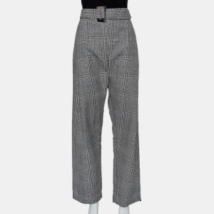 Ellery Monochrome Wool High Rise Kool Aid Belted Trousers M, Clothing - Luxury Closet catalog