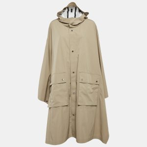 Emporio Armani Khaki Green Hooded Trench Coat XL, Coats & Jackets - Luxury Closet catalog