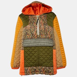 Etro Multicolor Patchwork Quilted Jacket S, Coats & Jackets - Luxury Closet catalog