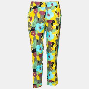 Etro Multicolor Floral Printed Cotton Trousers M, Clothing - Luxury Closet catalog