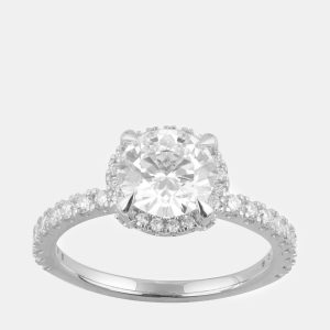 14K White Gold  Lab Grown Diamond Engagement Ring (2.45 cts) US 7, Rings - Luxury Closet catalog