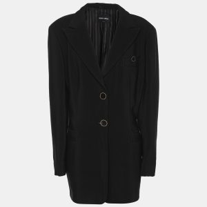 Giorgio Armani Black Wool Blend Blazer XL, Coats & Jackets - Luxury Closet catalog
