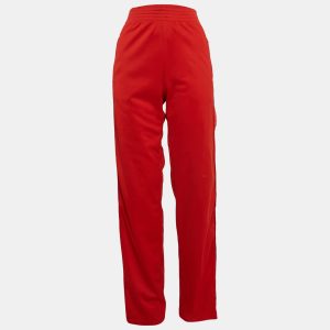Givenchy Red Logo Print Jersey Trackpants M, Clothing - Luxury Closet catalog