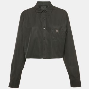 Givenchy Black Poplin Crop Shirt M, Shirts & Tops - Luxury Closet catalog
