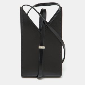 Givenchy Black Leather Micro Cut Out Crossbody Bag, Handbags - Luxury Closet