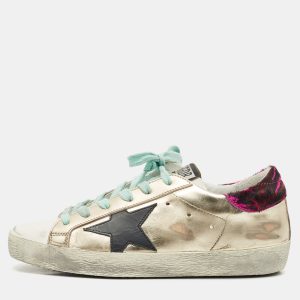 Golden Goose Multicolor Leather and Calf Hair Super Star Sneakers Size 35, Athletic Shoes & Sneakers - Luxury Closet catalog