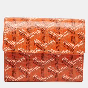Goyard Orange Goyardine Coated Canvas and Leather Marigny Wallet, Wallets & Money Clips - Luxury Closet catalog