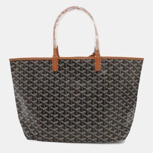 Goyard Black PVC Leather Saint Louis PM Tote Bag, Tote Handbags - Luxury Closet catalog