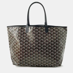 Goyard Black PVC Coated Canvas PM Saint Louis Tote Bag, Tote Handbags - Luxury Closet catalog