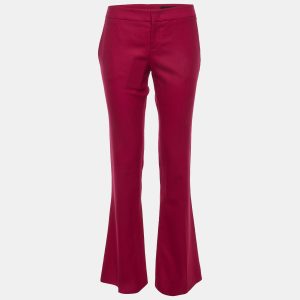 Gucci Raspberry Pink Wool Flared Trousers S, Clothing - Luxury Closet catalog