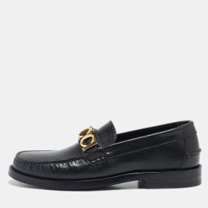 Gucci Black Leather Quentin Logo Plaque Slip On Loafers Size 35, Loafers & Slip-Ons - Luxury Closet catalog
