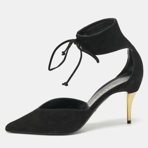 Gucci Black Leather and Suede Mary Jane Pumps Size 39, Pumps - Luxury Closet catalog
