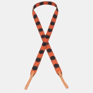 Hermès Noisette/Cuivre/Gold Flipperball Canvas Sangle To Go Bag Strap, Luggage Accessories - Luxury Closet catalog