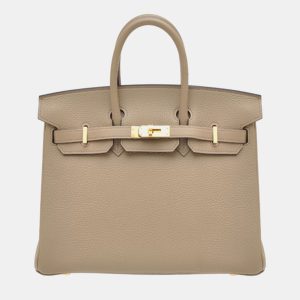 Hermes Beige Marfa Togo Leather Birkin 25 Bag, Tote Handbags - Luxury Closet catalog