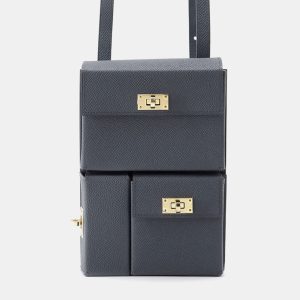 Hermes Grimist Epsom Leather Multi Pocket Top Handle Bag, Tote Handbags - Luxury Closet catalog