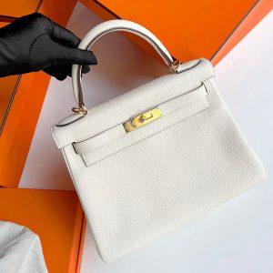 Hermes Leather Kelly 28 Bag, Tote Handbags - Luxury Closet catalog