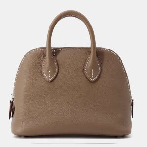 Hermes Etoupe Evercolor Mini Bolide 1923 Shoulder Bag, Shoulder Bags - Luxury Closet catalog