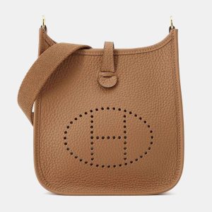 Hermes Halzan Taurillon Clemence Leather Evelyne TPM 16 Shoulder Bag, Shoulder Bags - Luxury Closet catalog