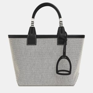 Hermes Ecru Black Sac Steeple 25 Bag, Tote Handbags - Luxury Closet catalog