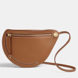 Hermes Brown Leather Petite Course Bag, Handbags - Luxury Closet