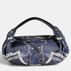 Hermes Bleu Indigo Noir Balusoie bag, Satchels - Luxury Closet catalog