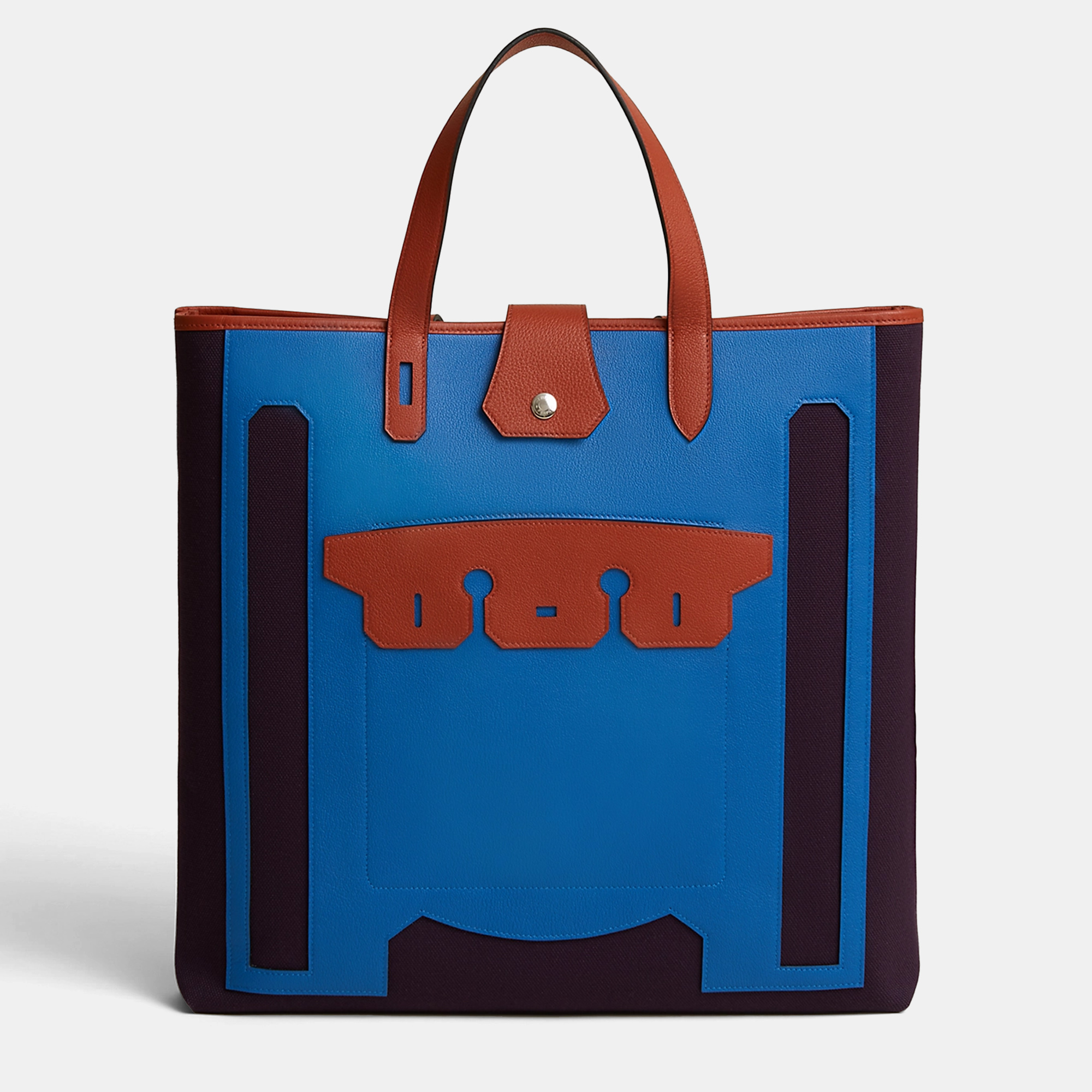 Hermes Sac Decoupe Monsieur B, Grand Modele Bag, Tote Handbags - Luxury Closet