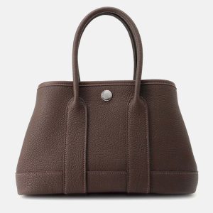 Hermes Garden Neo Ebene Negonda Leather Tote Bag, Tote Handbags - Luxury Closet catalog