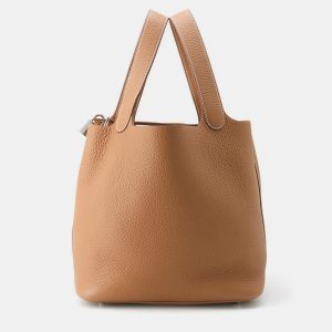 Hermes Picotin Lock 22 Gold Taurillon Clemence Tote Bag, Tote Handbags - Luxury Closet catalog