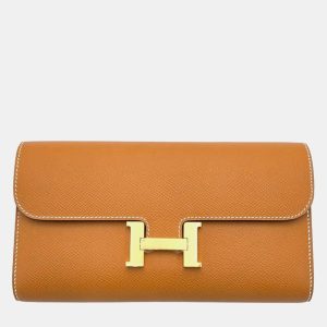 Hermes Constance To Go Wallet Gold Epsom Gold Hardware, Wallets & Money Clips - Luxury Closet catalog