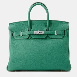 Hermes Birkin 25 Vert Vertigo Togo Leather Tote Bag, Tote Handbags - Luxury Closet catalog