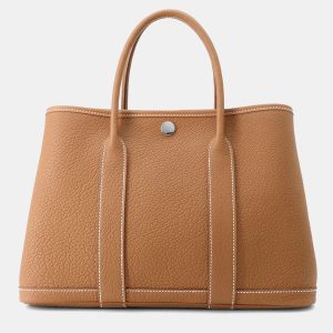 Hermes Garden Party TPM Gold Negonda Leather Tote Bag, Tote Handbags - Luxury Closet catalog