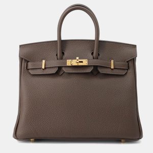 Hermes Birkin 25 Ecorce Togo Leather Tote Bag, Tote Handbags - Luxury Closet catalog