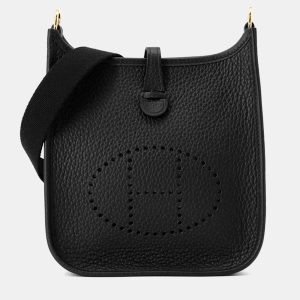 Hermes Evelyne Amazon Long TPM Black Taurillon Clemence Bag, Tote Handbags - Luxury Closet catalog