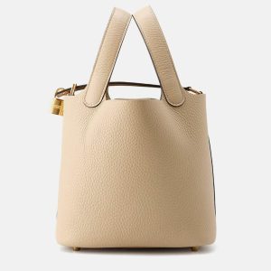 Hermes Picotin Lock Trench Taurillon Clemence Bag, Tote Handbags - Luxury Closet catalog