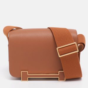 Hermes Gold Evercolor Leather Gold Finish Geta Bag, Shoulder Bags - Luxury Closet catalog