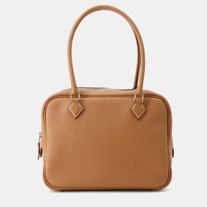 Hermes Plume Gold Swift Leather Mini, Satchels - Luxury Closet catalog