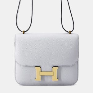 Hermes Mini Constance3 Miroir Blue Gacier Epsom Bag, Handbags - Luxury Closet catalog