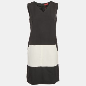Hugo Boss Black Gabardine Pocket Detail Keluna Dress M, Dresses - Luxury Closet
