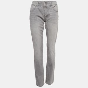 Isabel Marant Etoile Light Grey Side Trim Denim Purder Jeans L Waist 33", Jeans - Luxury Closet catalog