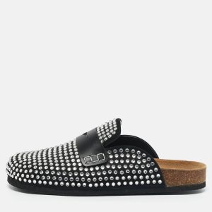 J.W.Anderson Black Crystals and Leather Mules Size 40, Sandals - Luxury Closet catalog
