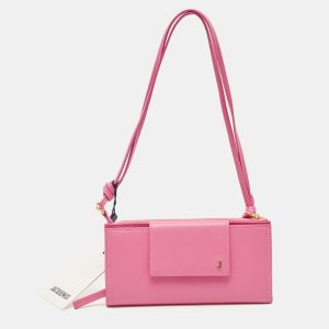 Jacquemus Pink Leather Le Pichoto Wallet, Wallets & Money Clips - Luxury Closet catalog