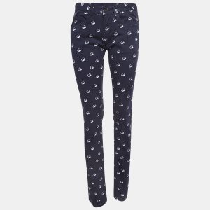 Kenzo Navy Blue Printed Denim Jeans M Waist 30", Jeans - Luxury Closet catalog